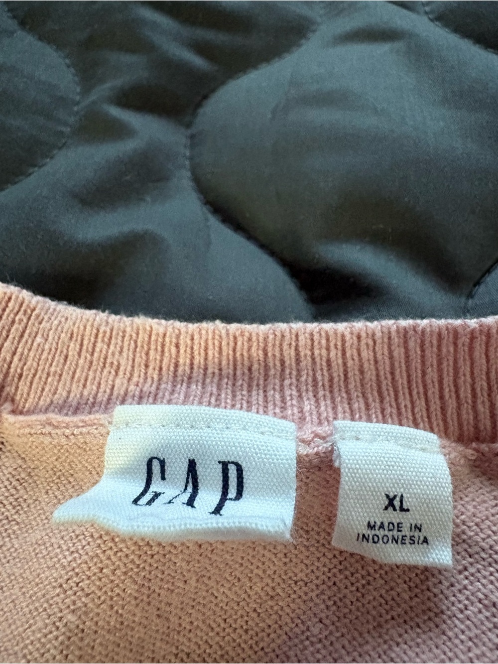 GAP Light Pink Button-Front Cardigan - Picture 2 of 5